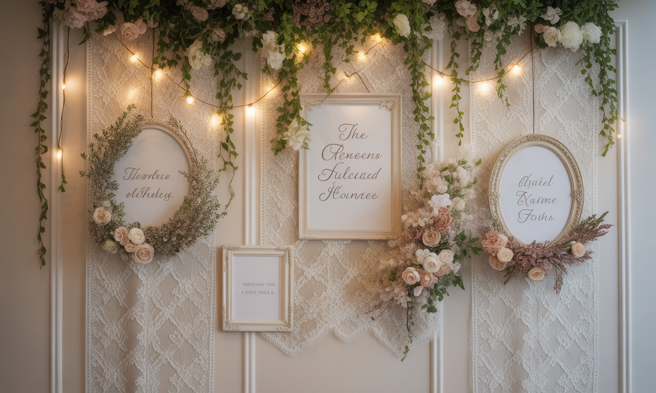 découvrez des idées élégantes de décoration murale pour mariage afin de sublimer votre salle et créer une ambiance inoubliable. inspirez-vous de nos astuces pour un décor raffiné et personnalisé.