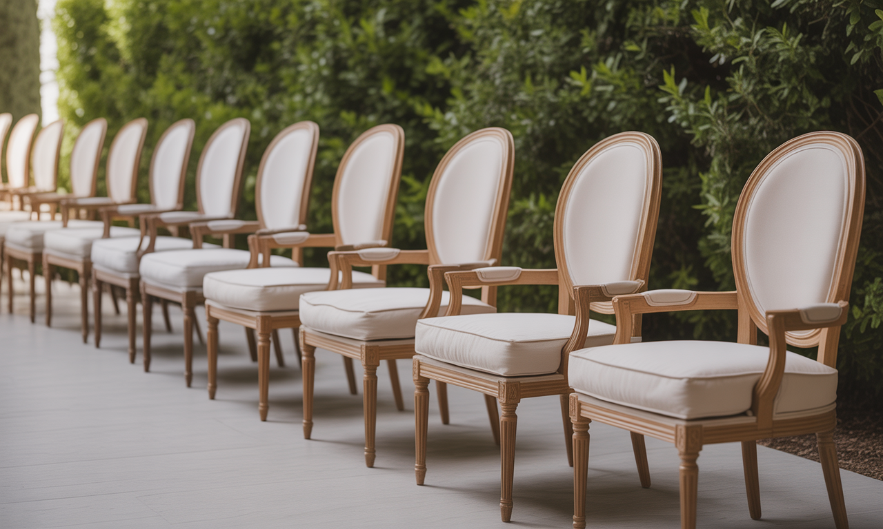 découvrez nos conseils pour choisir la chaise de mariage idéale, alliant élégance et confort, afin d’assurer à vos invités une expérience chic et agréable lors de votre réception.