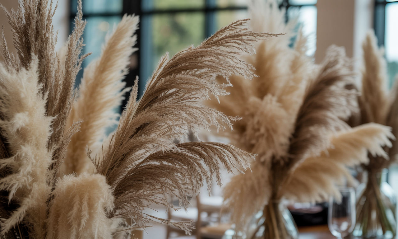 découvrez des idées élégantes de décoration pampa pour un mariage chic et naturel, alliant raffinement et tendances bohèmes pour sublimer votre grand jour.