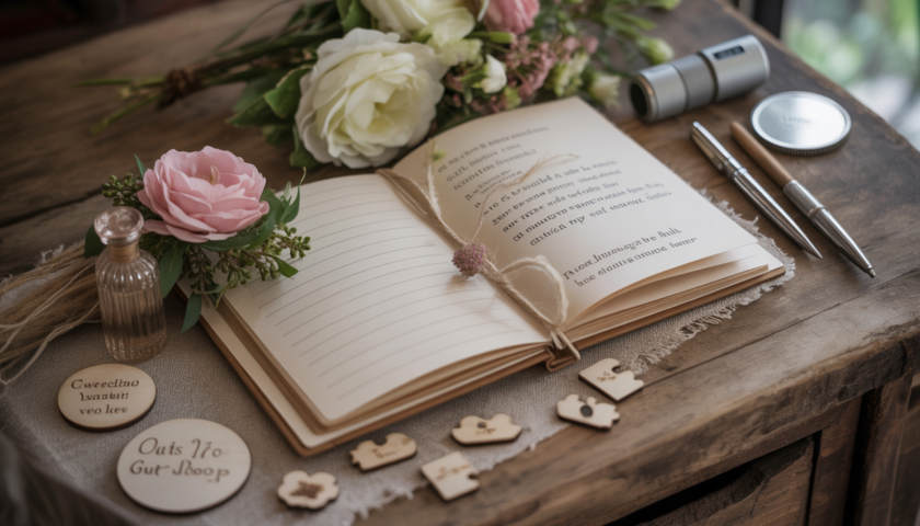 découvrez 10 idées originales pour un livre d’or de mariage unique et mémorable. inspirez-vous pour laisser des souvenirs précieux à vos invités.