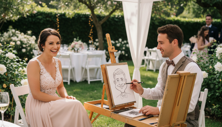 découvrez comment un caricaturiste de mariage peut rendre votre réception unique et divertissante, en offrant une animation originale et mémorable pour tous vos invités.