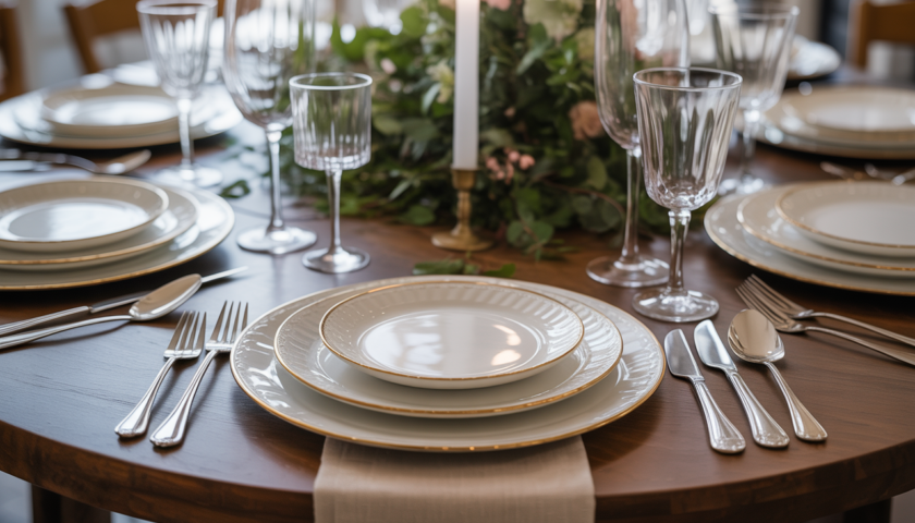 découvrez nos tarifs compétitifs pour la location de vaisselle de mariage et offrez une présentation élégante à votre réception sans vous ruiner.