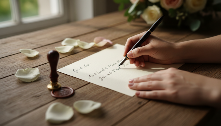 découvrez comment créer facilement une liste d'invités de mariage parfaite pour organiser votre journée spéciale sans stress.